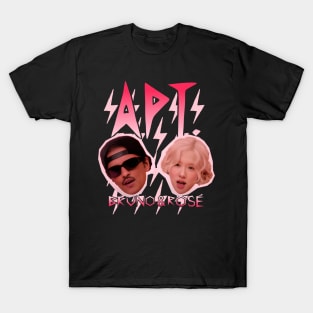 APT - Bruno mars and Rose T-Shirt